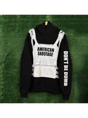Asap Rocky x AWGE American Sabotage BV Rolling Loud Hoodie Size Extra Large